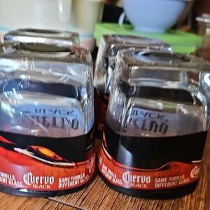 Black Shot Glass Set - Black